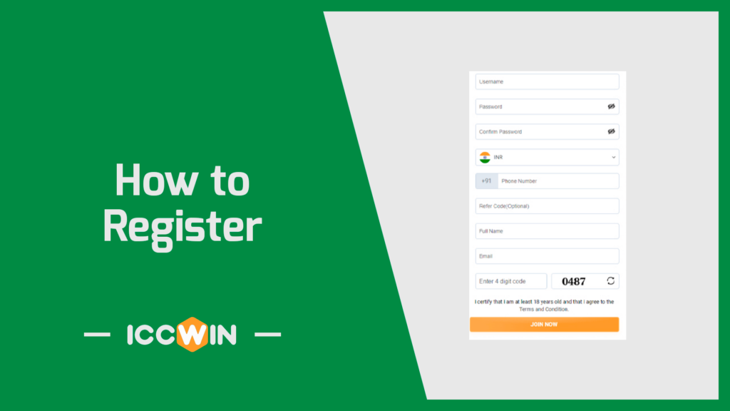 How to register at ICCWIN